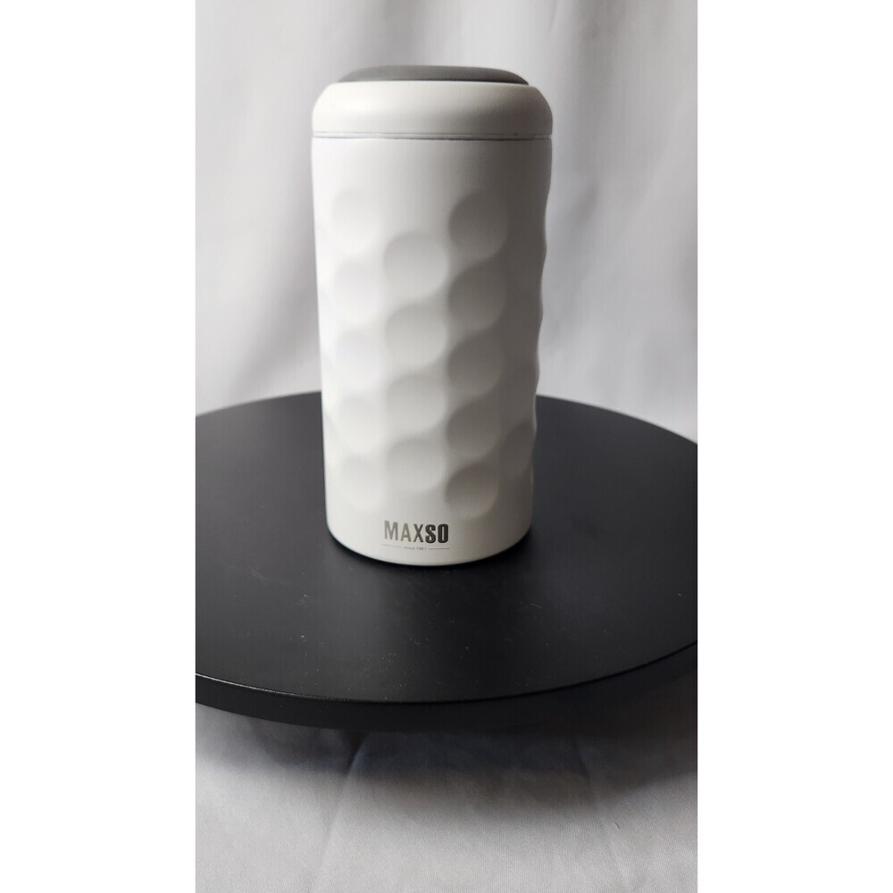 WINE CHILLER BUCKET Stainless Steel Vacuum Insulated Cooler White 750ml MAXSO